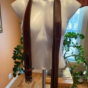 Duluth leather brown belt size 44